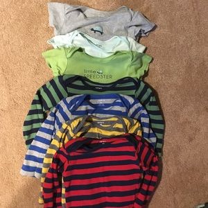 Long sleeve and short sleeve bodysuit for toddlers