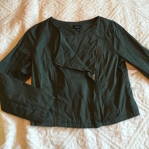 Army green jacket
