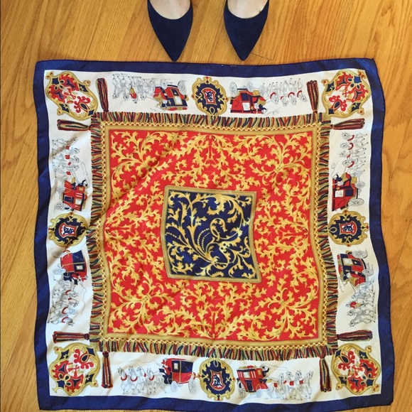 Vintage Patterned Scarf