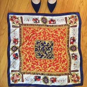 Vintage Patterned Scarf