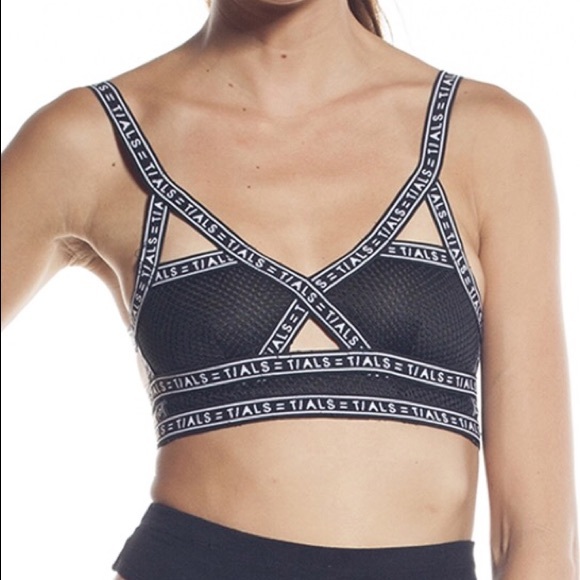 TIALS Logo Bondage Bra