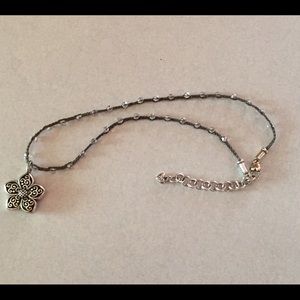 Brighton Flower Necklace with Crystal Accents