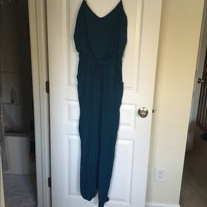Teal Jumpsuit