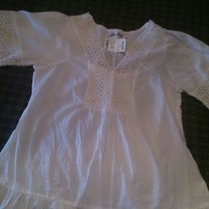 Beautiful white lacy top