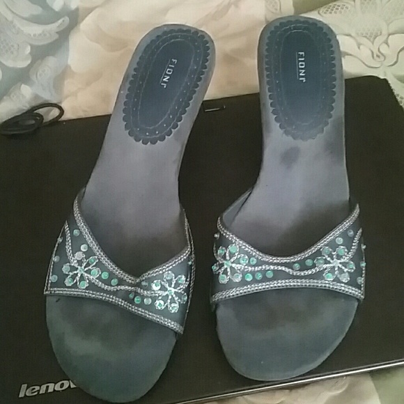 Sequined slides