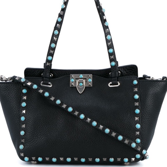 🍻FINAL SALE🍻2016 Valentino Rolling Rockstud Tote