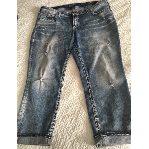 Silver Jeans Boyfriend Size 18