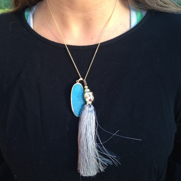 Boho Blue Necklace ✌🏼️ - Picture 3 of 3