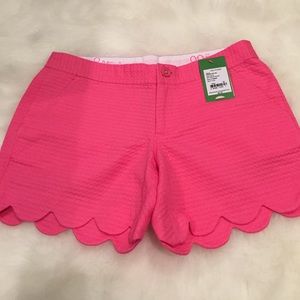 Bubble gum pink Lily Pulitzer short