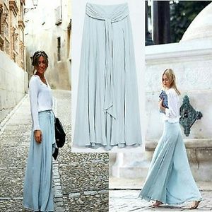Zara wide leg palazzo pants (sold out)