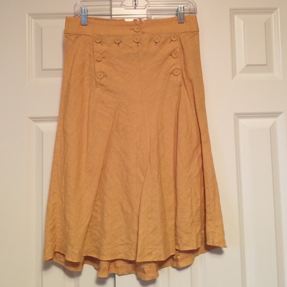 J Crew Linen Skirt