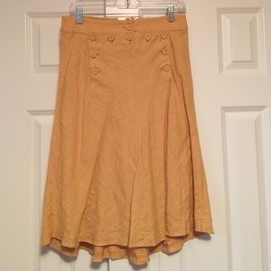 J Crew Linen Skirt