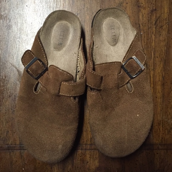 Tan Clogs