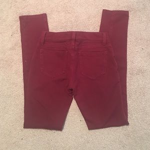 Red skinny pants *perfect condition*