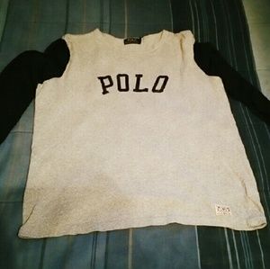 Ralph Lauren POLO Men's baseballl tee size Lg