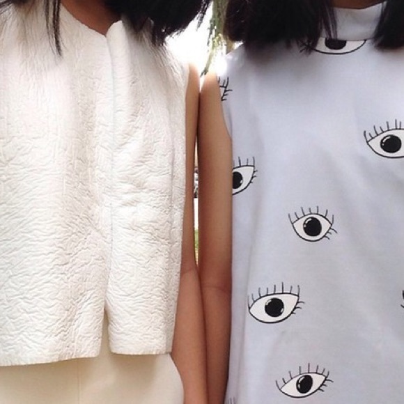 Eye Print Shift Dress