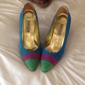 Made in Italy - Pancaldi suede multi color VINTAGE