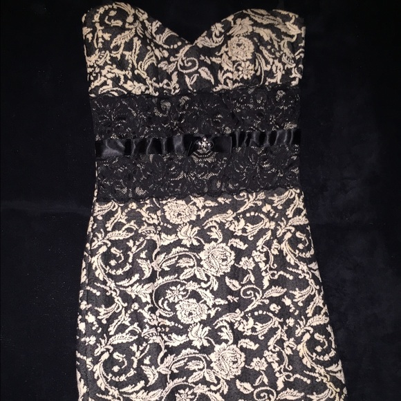 Black n white dress