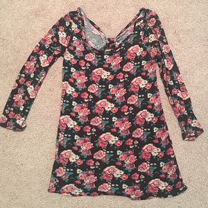 Flowered half sleeve shirt from Charlotte Russe