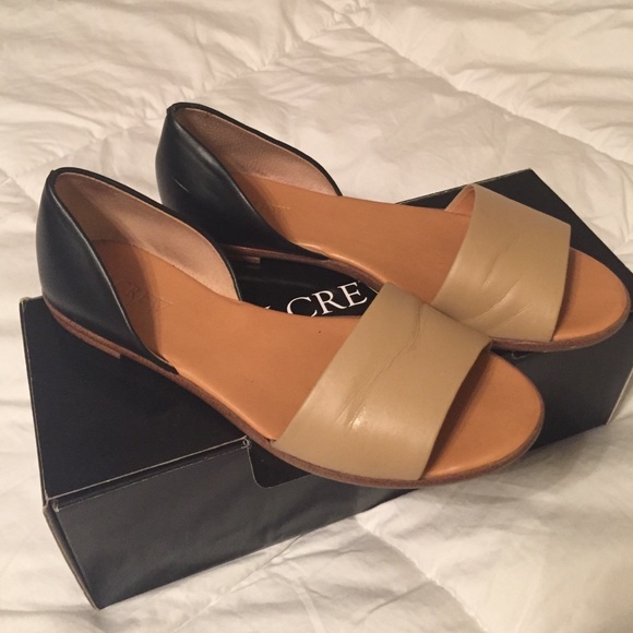 J Crew two tone flats