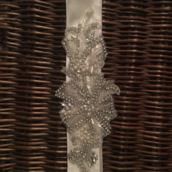 Justin Alexander Bridal Belt / Sash size 8 wedding