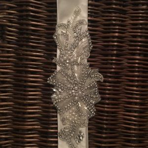 Justin Alexander Bridal Belt / Sash size 8 wedding