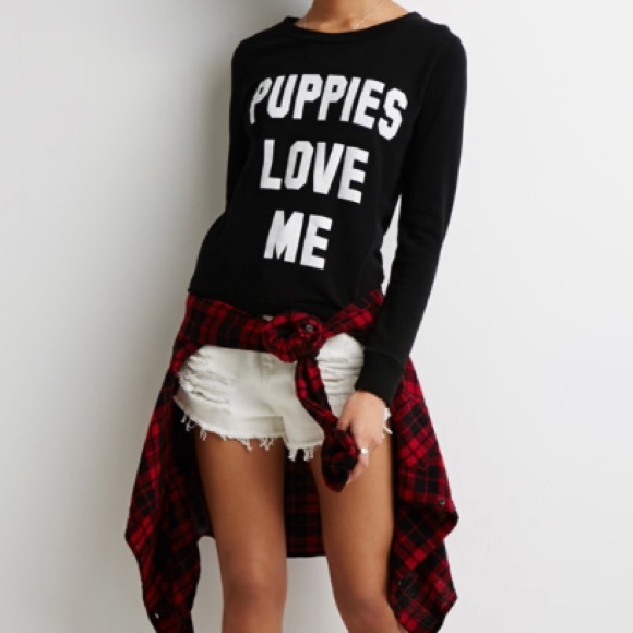 Puppies Love Me Sweatshirt