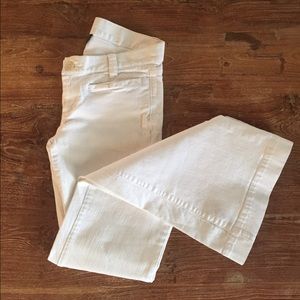 Club Monaco white denim