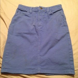 NWOT American apparel denim mini skirt