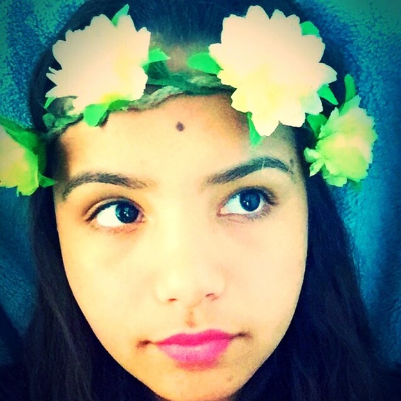 Boho yellow floral headband