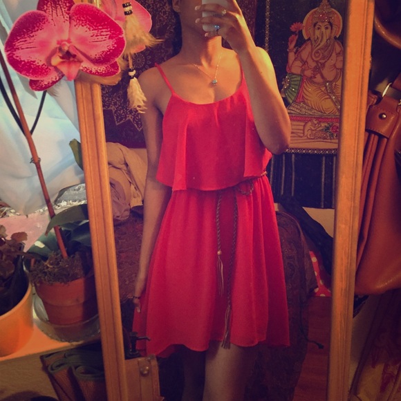 Boutique Dresses & Skirts - Coral sun dress