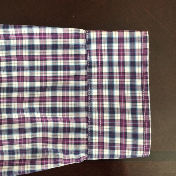 Hugo BOSS Checked Long Sleeve Shirt LARGE SZ - Picture 4 of 4