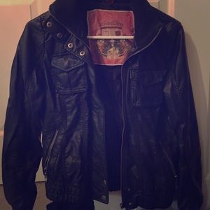 Leather jacket