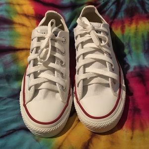 White Converse All Stars