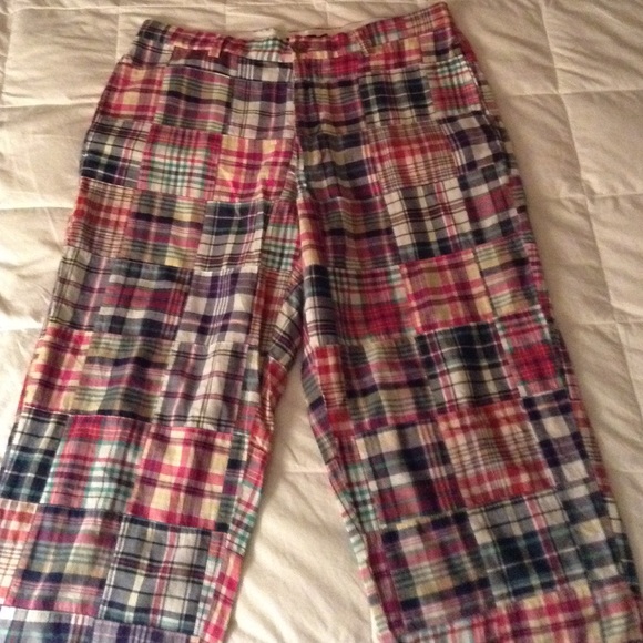 j crew mens plaid pants