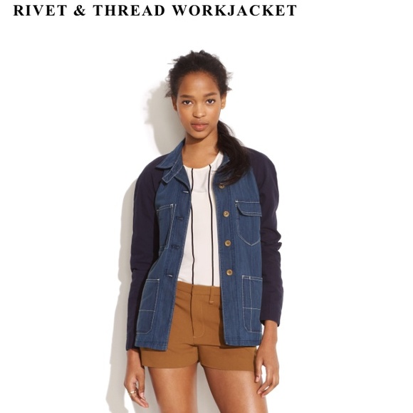 Madewell Rivet & Thread work jacket