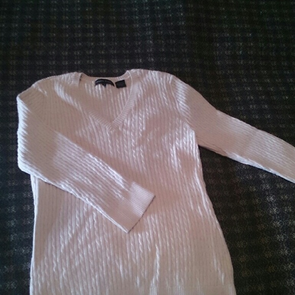 V -neck sweater.