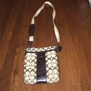 Coach cross body handbag