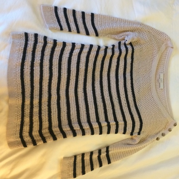 LOFT 3/4 sleeve knit sweater