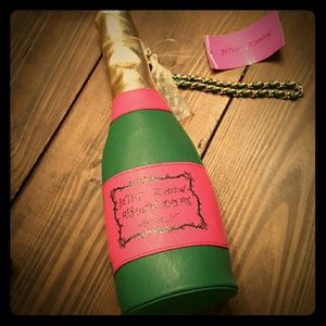 Betsey Johnson Champagne Wristlet