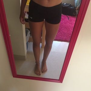 Nike black spandex/shorts