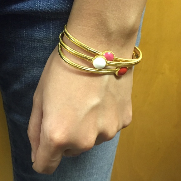 Gold Cuff Bracelet - Combo