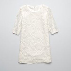 Zara Crochet Shift Dress 2 Sizes