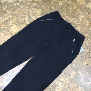 Wove black pants