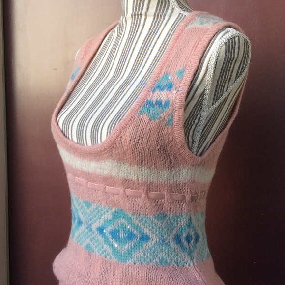 Esprit Baby Blue and Pink Vest - Picture 2 of 4