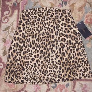 Leopard Mini Skirt