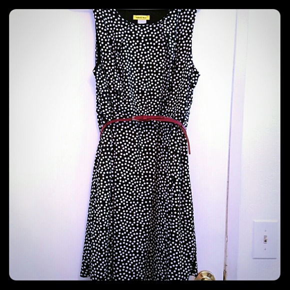SOLD! Retro modcloth style polka dot dress xl