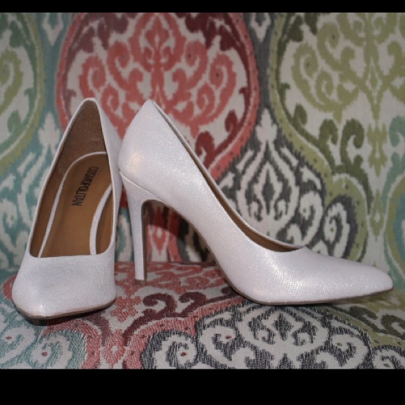 Pink texture heels