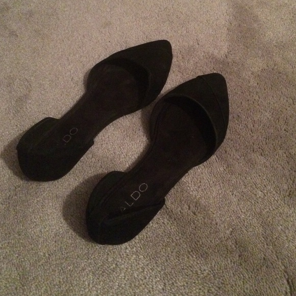 Black d'orsey flat