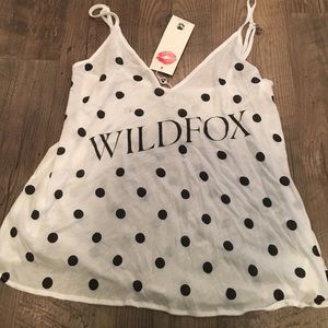 NWT Wildfox tank top